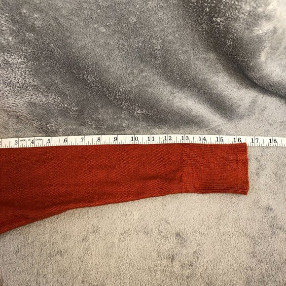 Madewell Women's XXS Claireview Hoodie Sweater Maple Glow NC682 MSRP $90 - Picture 14 of 14